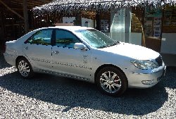 Toyota Camry from Trat Airport to Laem Sok